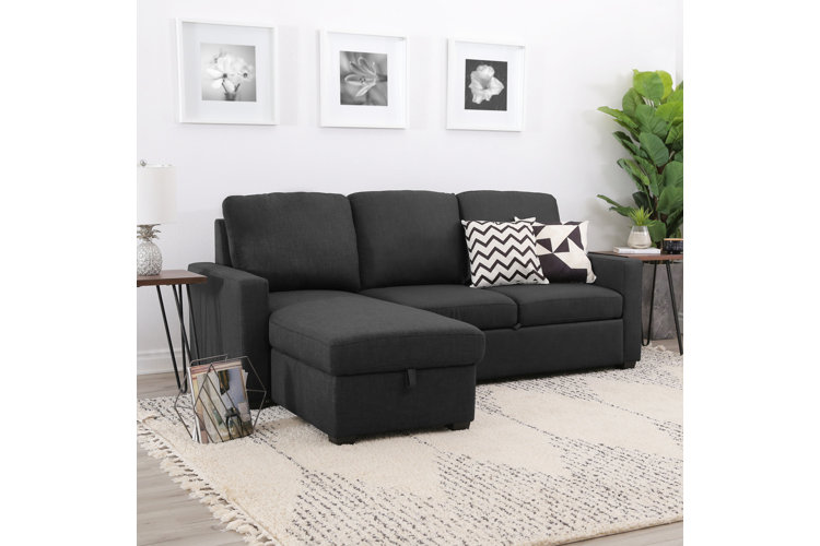 Matney reversible sleeper on sale sectional with ottoman